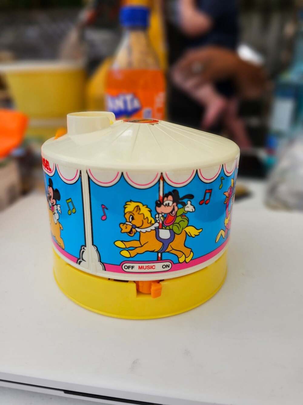 Vintage 1988 Disney Dreamtime Carousel Projector